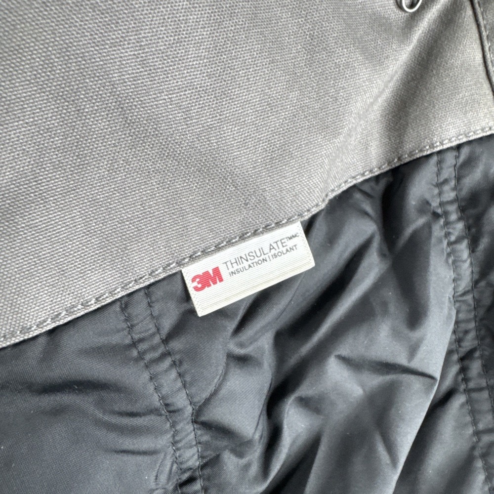 Carhartt Men's Firm Duck Traditional Coat Water Repellent Insulated Loose L - Picture 9 of 16